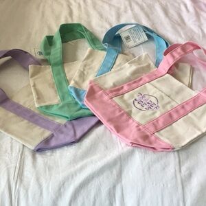 Trader Joe’s Mini Pastel Canvas Tote Bag